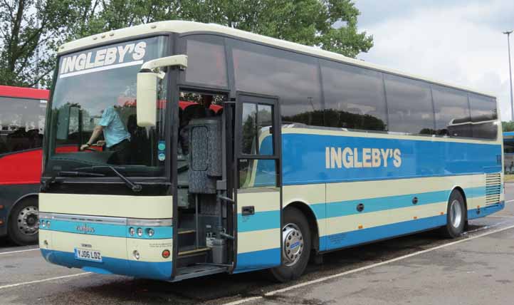 Inglebys VDL SB4000 Van Hool YJ06LDZ A3547